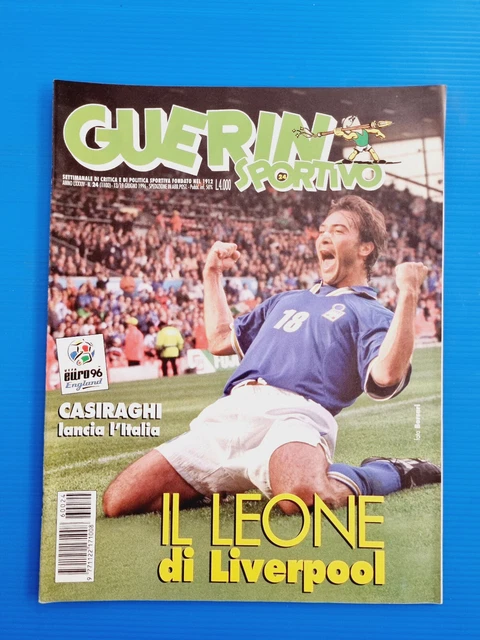 Guerin Sportivo n.47 1998 Baggio Del Piero Ventola Zeman