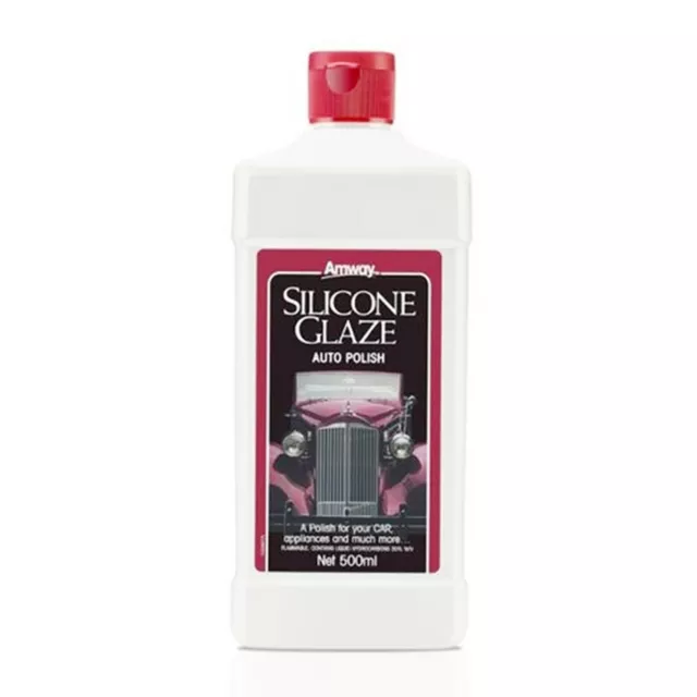 500ml Amway Silicone Vernis Voiture Vélo Lustrant Mélange De Cire & Quatre Sans