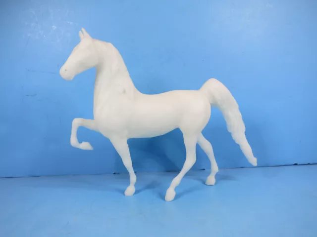 BREYER Littlebits/Paddock Pals Unpainted White American Saddlebred Horse-New