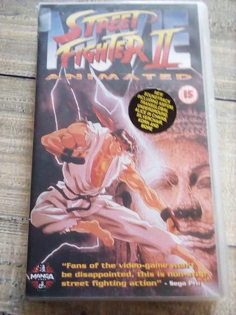 STREET FIGHTER II 2 MOVIE GEKIJOBAN CAPCOM OFFICIAL VHS TAPE STREET FIGHTER II 2 MOVIE GEKIJOBAN CAPCOM OFFICIAL VHS TAPE