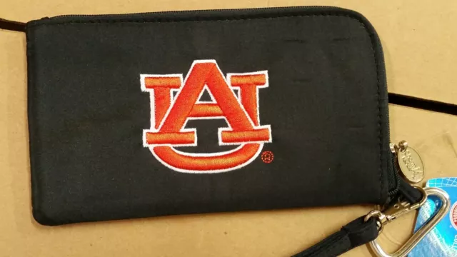 Auburn Tigers ID Wallet Wristlet Cell Phone Case Charm 14 Purse