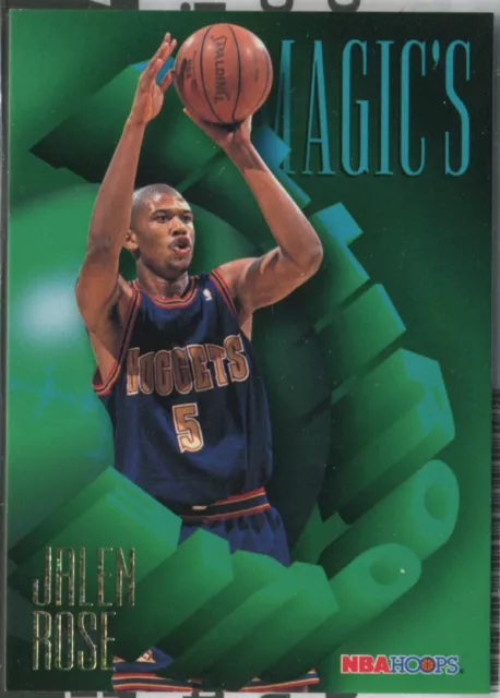 1994-95 NBA Hoops Jalen Rose #320 Rookie RC