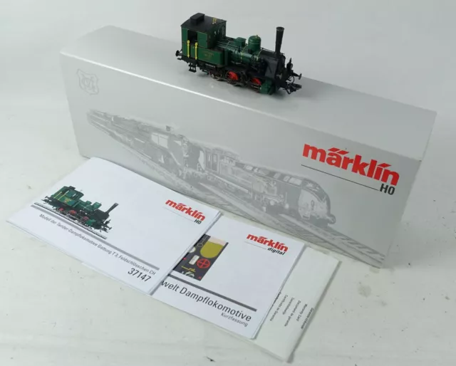 Märklin 37147 Tenderlok Dampflok BR T 3 SBB H0 DCC mfx+ DIGITAL VOLL SOUND OVP !