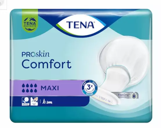 Proskin Comfort Maxi Sagomato Tena 34 Pezzi