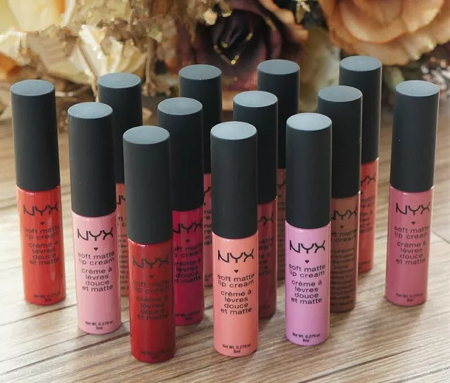 NYX SOFT MATTE LIP CREAM - ALL SHADES! -Select Your Shade- Brand NEW