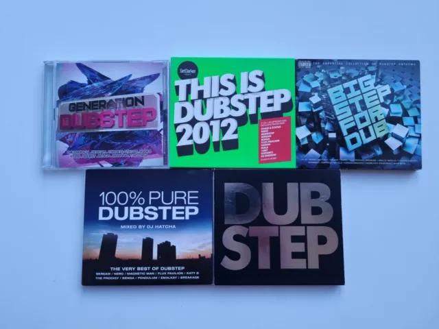 Dubstep 5 CD Boxset Bundle | 100% Pure Dubstep, Big Step For Dubstep And More