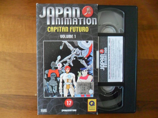 Videocassetta VHS Japan Animation Capitan Futuro De Agostini 17