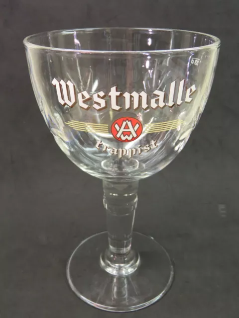 Bière Tige Verre 33cl ~ Brouwerij Le Trappisten Van Westmalle Bier ~ Belgique