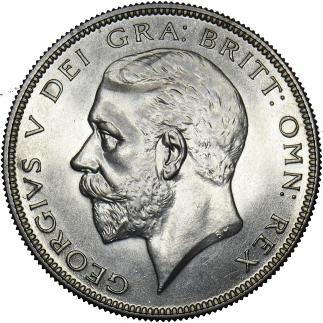 1927 Proof Halfcrown - George V British Silver Coin - Superb