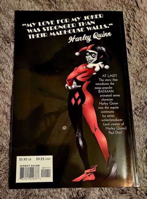 Batman HARLEY QUINN #nn *One Shot- 1st App of Harley Quinn in DC Continuity 1999 2