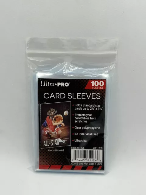 10,000 Ultra Pro Sports Card Soft Penny Sleeves FREE SHIPPING