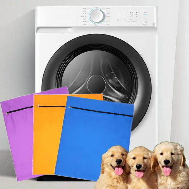 Pet Laundry Bag Washing Machine Bag for Stop Block Pet Hair Dog Cat Guinea Pig