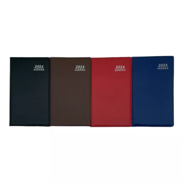 Agenda settimanale 2024 8X14cm portatile tascabile agendina blocco note 3