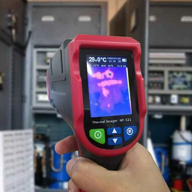 NF-521 imaging temperatura fotocamera termocamera a infrarossi con scheda micro TF 8 GB