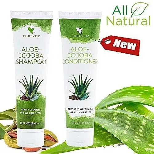 Shampoing + Après-shampoing à base de l'l'Aloe-Vera et l'huile de Jojoba