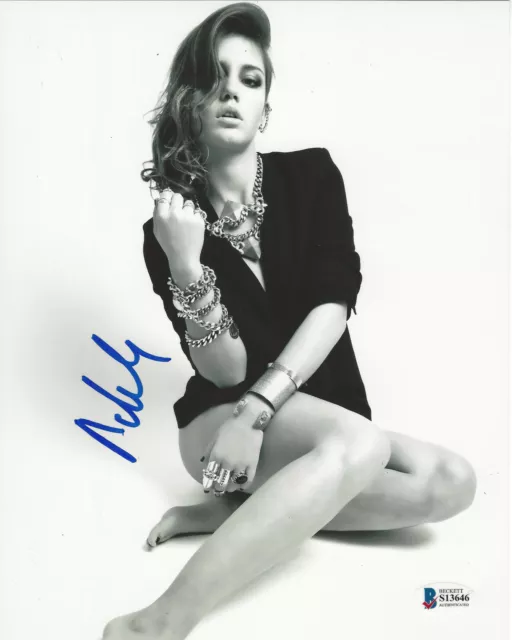 Adele Exarchopoulos Signed 8X10 Photo 2 Sexy French Actress Beckett Coa Proof