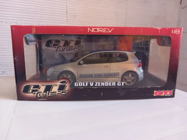 Norev 1/18 Volkswagen Golf Zender GT Grise – Miniature Occasion