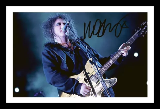 Robert Smith - The Cure Autograph Signed & Framed Photo