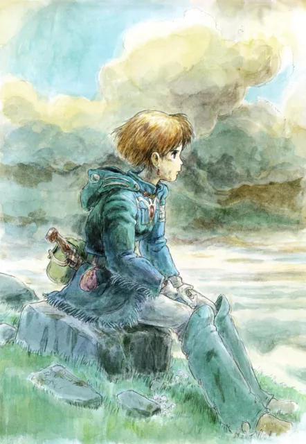 Studio Ghibli - Nausicaa Of The Valley Of The Wind - Movie Poster Print