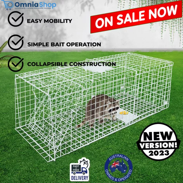 Gardeon Extra Large Humane Animal Trap Cage Possum Fox Koala