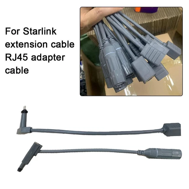 Starlink V3 30/70/100/150ft cavo impermeabile per Starlink Gen 3 cavo di ricambio per Internet satellitare rettangolare