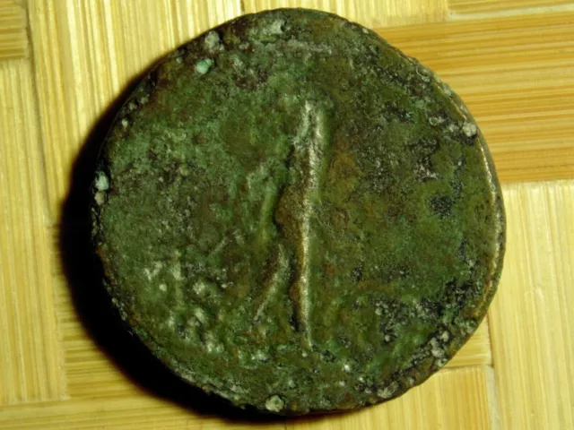 Vespasian AE Sestertius.69-79 n. Chr. ALTE RÖMISCHE KAISERZEIT, MÜNZE,... 2