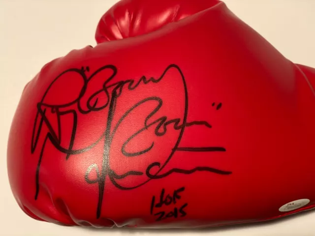 Ray Boom Boom Mancini Signed Everlast Boxing Glove w HOF 2015 JSA COA