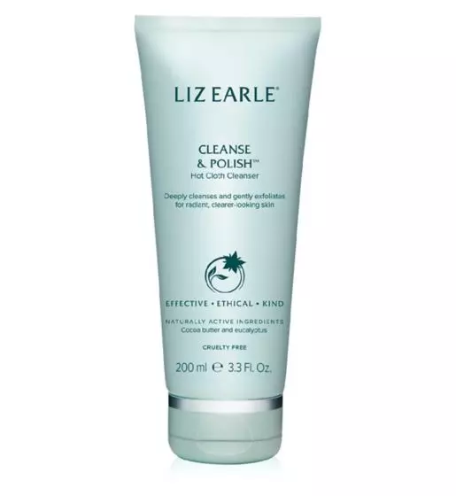 Limpiador facial de tela caliente Liz Earle 200 ml nuevo en fotos