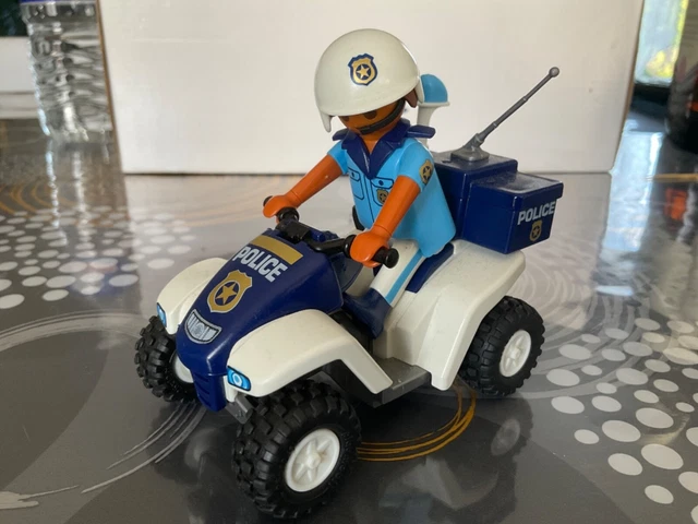 Playmobil 4427 quad à rétro friction Avec sa boîte d'origine - Jeux & Jouets