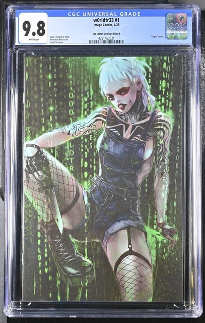 W0rldtr33 #1 (Ivan Tao Cover B Variant) (CGC 9.8) - Limited To 333 Copies (2023)