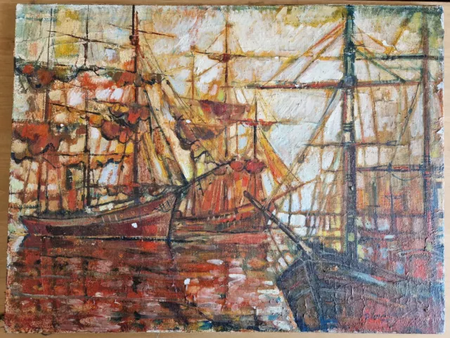 Tableau Peinture Marine Bateaux