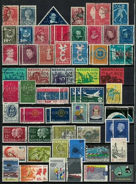 Briefmarken Niederlande (B281) 1923 - 1984  gestempelt  Ꙩ  Holland
