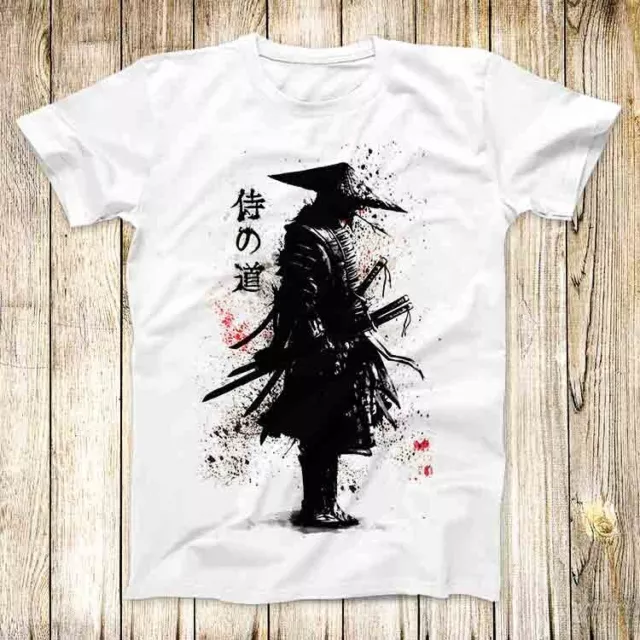 Samurai Warrior Limited Edition Anime T Shirt Meme Men Women Unisex Top Tee 4876