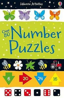 (Very Good)-Over 80 Number Puzzles (Activity and Puzzle Books) (Paperback)-Vario