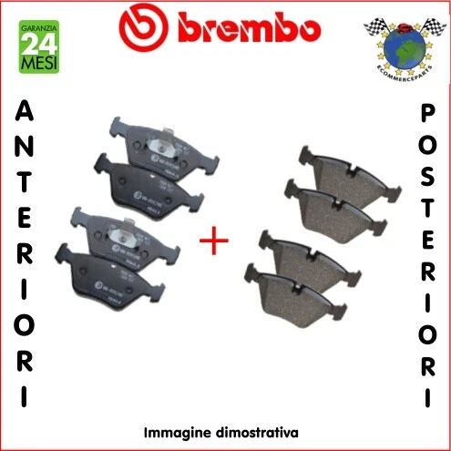 KIT PASTIGLIE FRENO ANT BREMBO RENAULT MEGANE Scenic 1.9 DTi 72KW 97>99