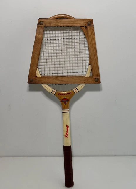 Raquette De Tennis Vintage Snauwaert Mikael Pernfors – Avec Housse – Autographe ?