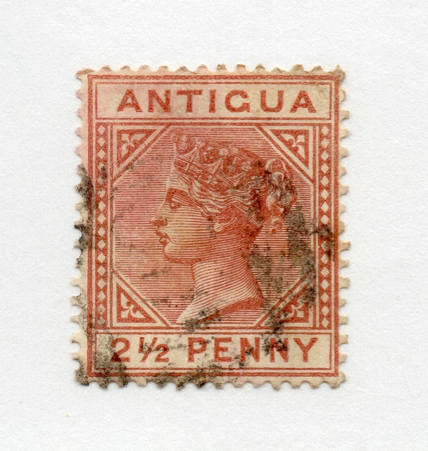 Antigua - SG# 22 Used/ wmk crown CA/ Perf 14    -   Lot 05218237