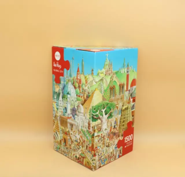 🧩 HEYE PUZZLE Global City 1500 Teile++ Hugo Prades von 2017 jigsaw 🧩