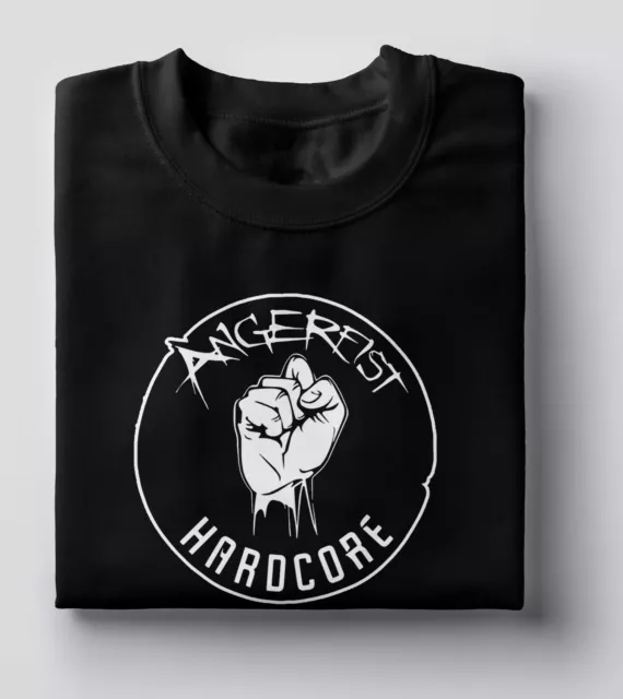 Angerfist T shirt Hardcore Techno Gabber Moh Dutch Dance Music Rave Scene