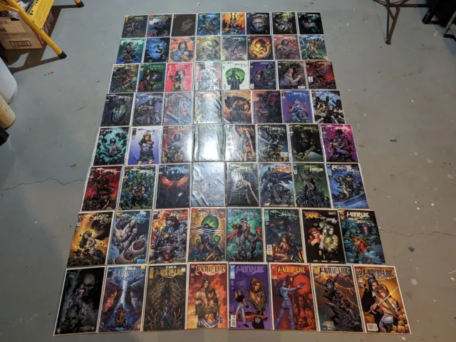 The Darkness- Lot of 64 - Witchblade - Top Cow - 1-40 Full Complete Run Variants