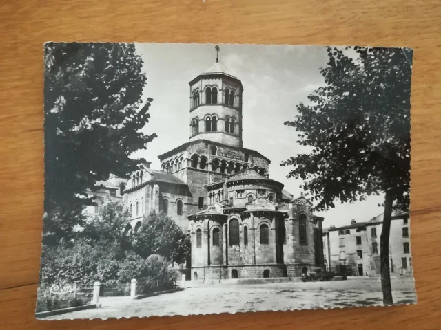 CPA - Issoire Eglise St Anstremoine 1958 stamp le Quesnoy