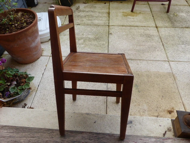 ANCIENNE PETITE CHAISE, ancien jouet vieux jeux d'enfant EUR 41,90