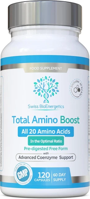 Total Amino Boost - Full Spectrum - All 20 Amino Acids Including All