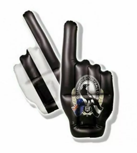 Official AFL Collingwood Magpies Inflatable Hand