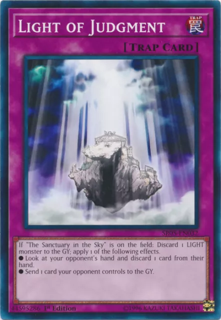 Yugioh! Light of Judgment - SR05-EN032 - Common - 1st Edition Near Mint, English