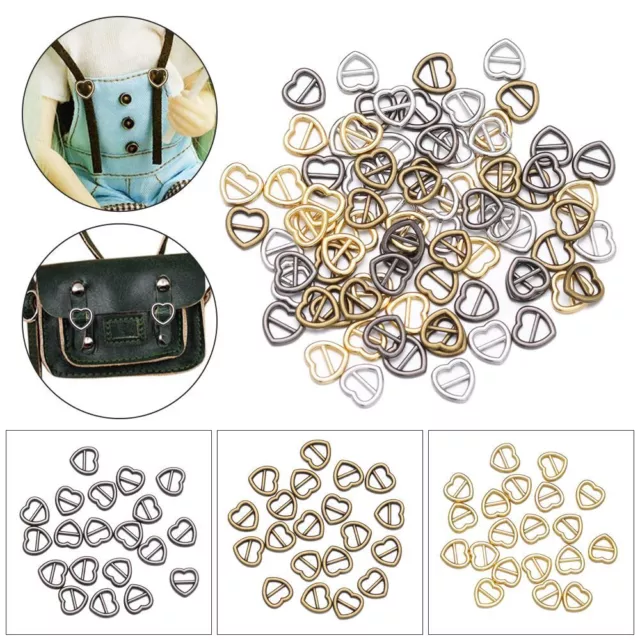 Toys Belt Buttons Tri-glide Buckle Doll Bags Accessories Diy Dolls Buckles