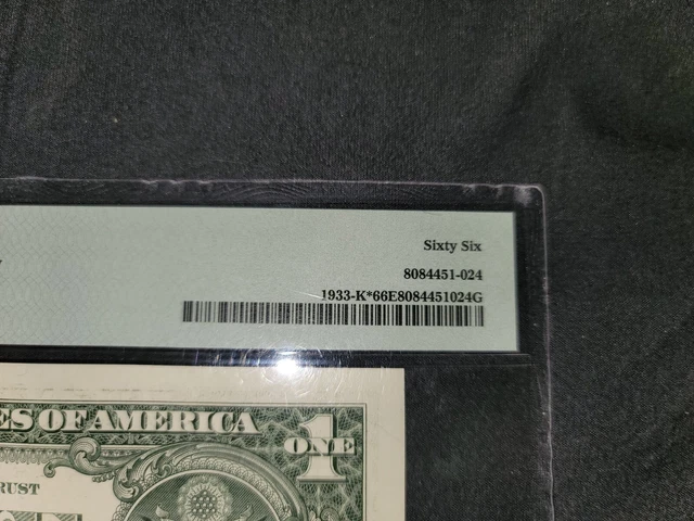 2006 $1 Federal Reserve Star Note Dallas Fr.1933-K* Pmg Gem Unc 66 Epq 5