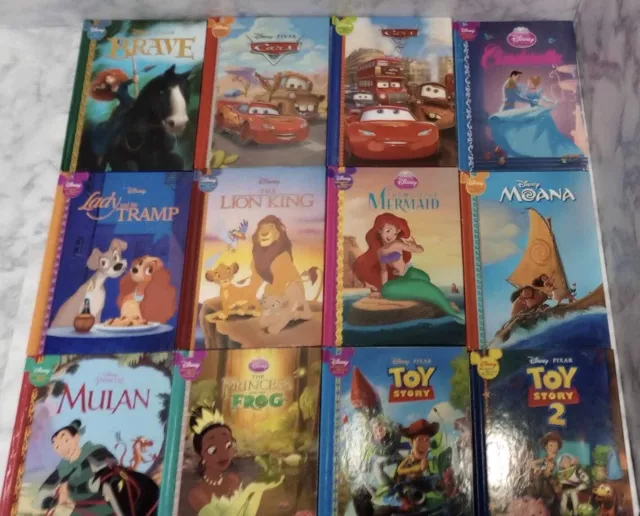 Disney Wonderful World Of Reading, Set Of 12 Hardcover Books Early Moments