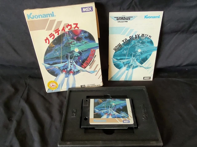 Nemesis 2: Gradius RC751 Sur Sony MSX2 – 100% Authentique – Fonctionne
