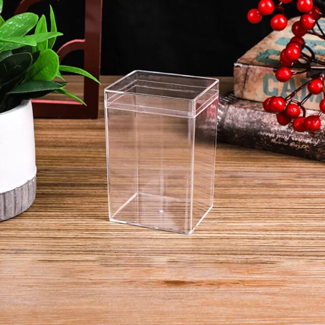 Desktop Storage Box Acrylic Doll Model Display Case Dustproof Transparent Mo SN❤